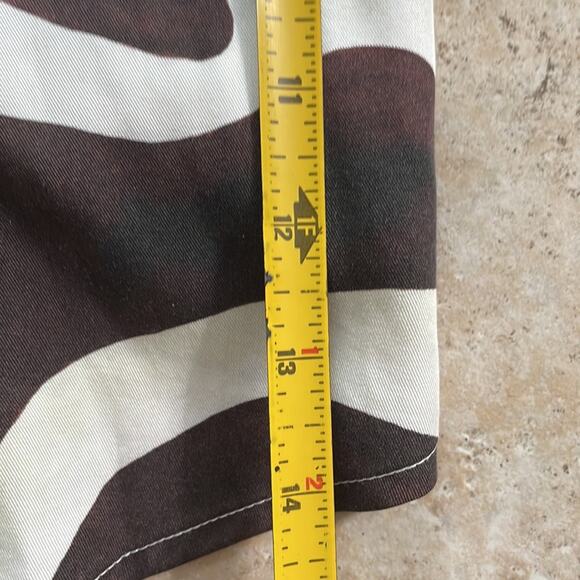 Mara Hoffman Zebra Tank Top Cream Brown Multi - Picture 15 of 16